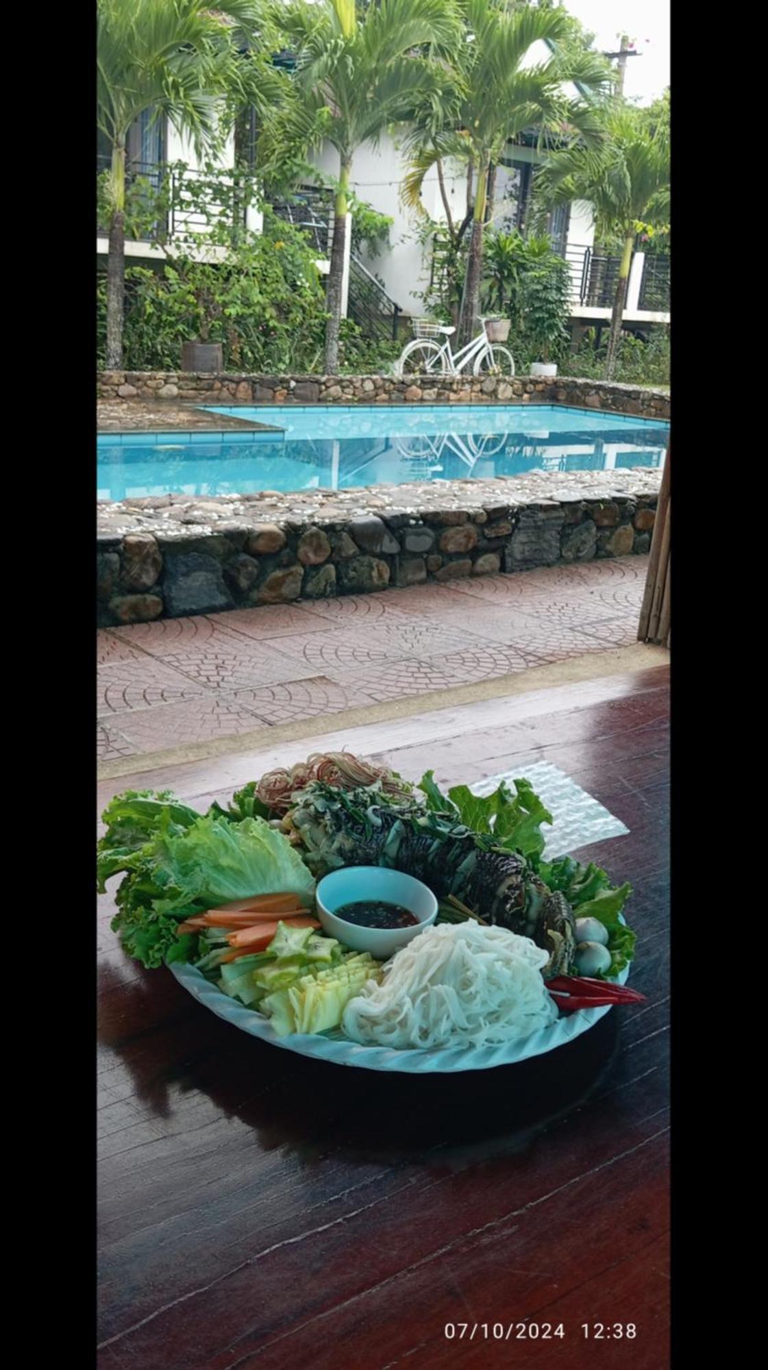 Palafita Bungalow Phong Nha Eksteriør billede