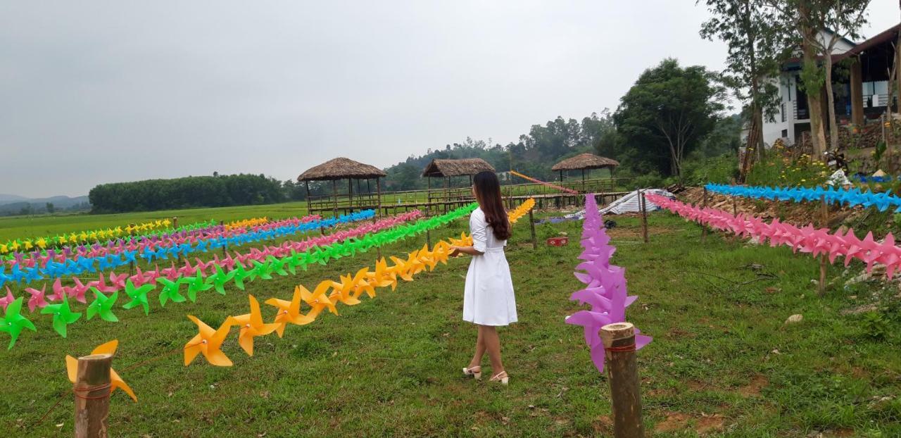 Palafita Bungalow Phong Nha Eksteriør billede